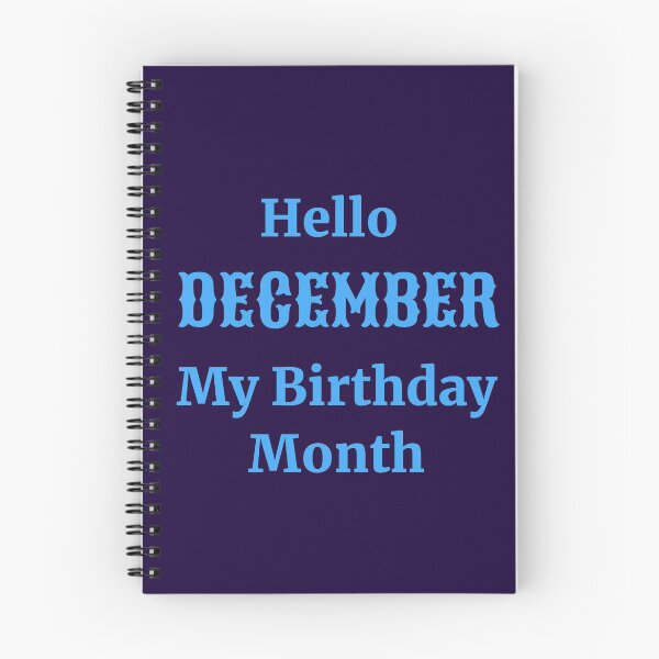 Item preview, Hello December. My birthday month designed and sold by RueChiedza.