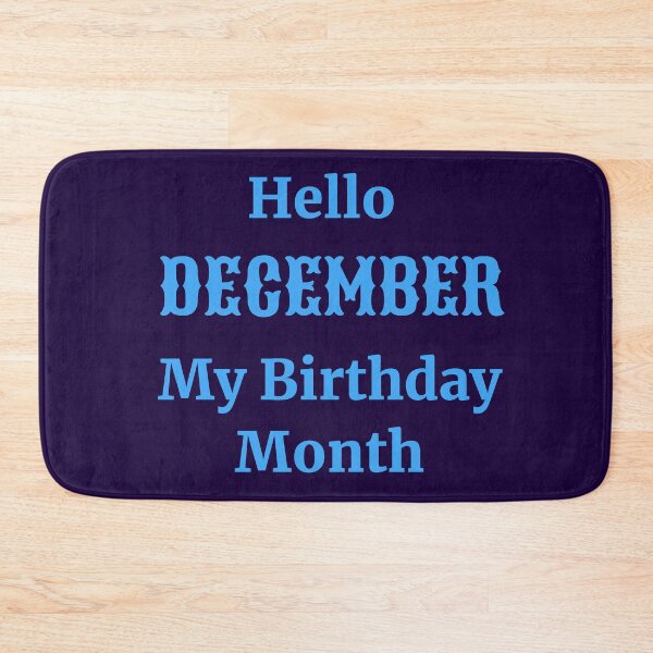 Item preview, Hello December. My birthday month designed and sold by RueChiedza.