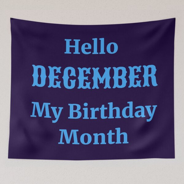 Item preview, Hello December. My birthday month designed and sold by RueChiedza.