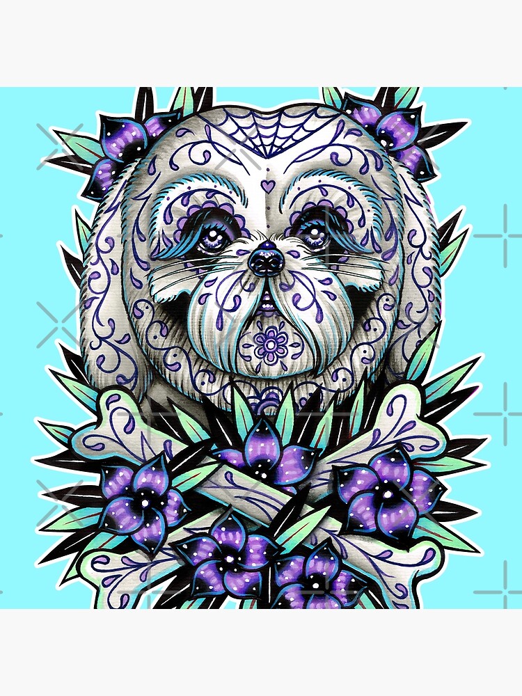 Shih tzu outlet skull