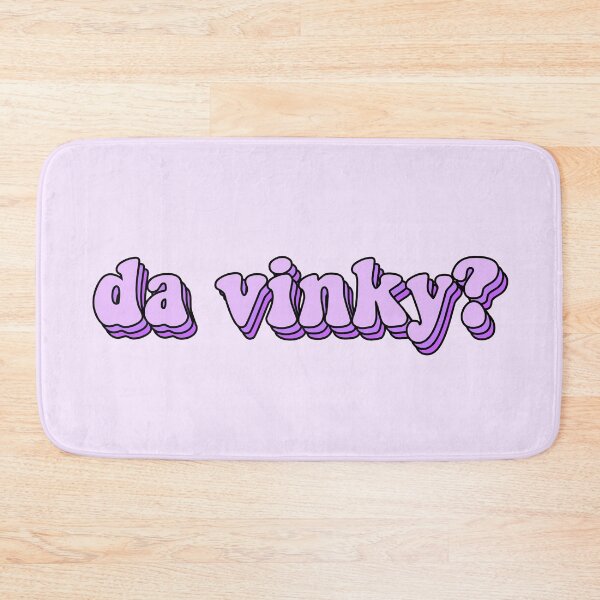 Item preview, da vinky? - purple designed and sold by elizastreet.