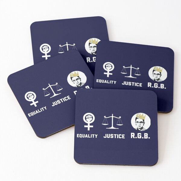 Item preview, Equality Justice Notorious RBG, Pro Roe, Minimalist designed and sold by Spiritualish.
