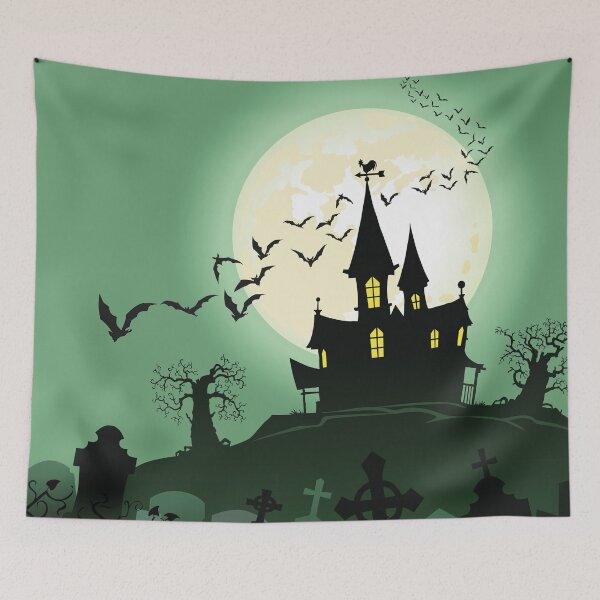 Item preview, Halloween Scary House Mask designed and sold by DreaK.