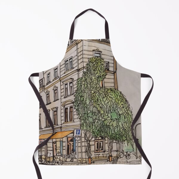 Item preview, Cafe Neustadt Dresden designed and sold by UMA Urban Sketch.