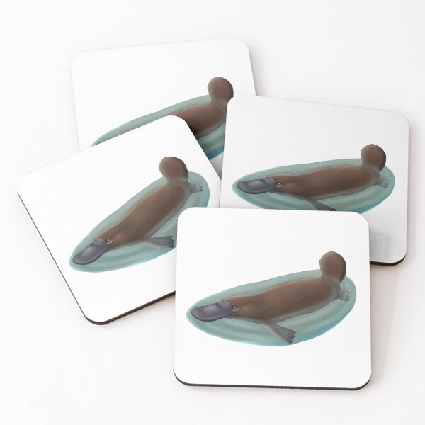 Item preview, Platypus Swimming designed and sold by troyanthonyart.
