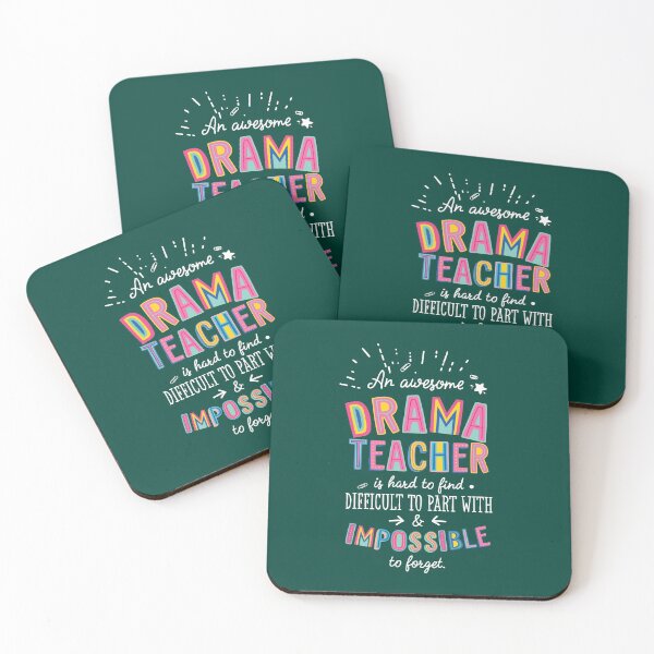 Item preview, An awesome Drama Teacher Gift Idea - Impossible to Forget Quote designed and sold by betternotes.