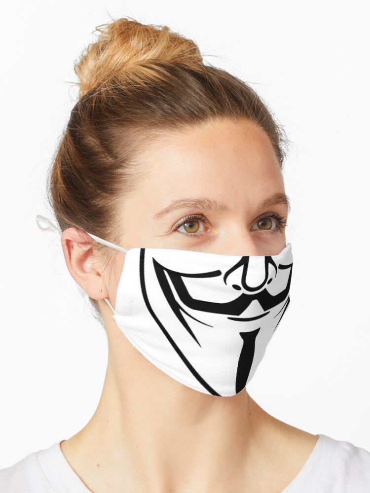 Fawkes Half Mask" Mask Sale by TheJungleJuice | Redbubble