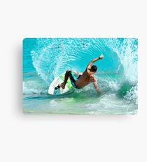 Skimboarding Canvas Print