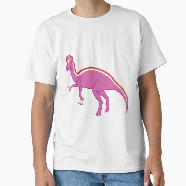 Item preview, Lambeosaurus dinosaure rose designed and sold by memarabord.