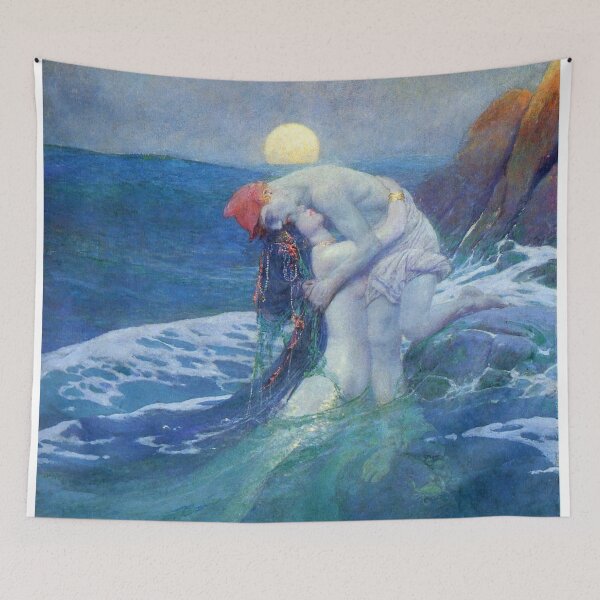 Item preview, THE MERMAID - HOWARD PYLE designed and sold by arthistoryfever.