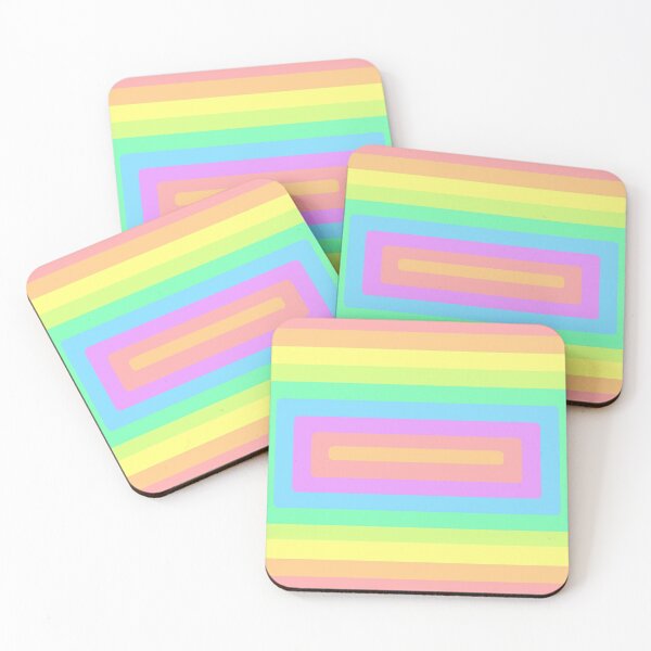 Item preview, rectangular rainbow designed and sold by lexicolor.