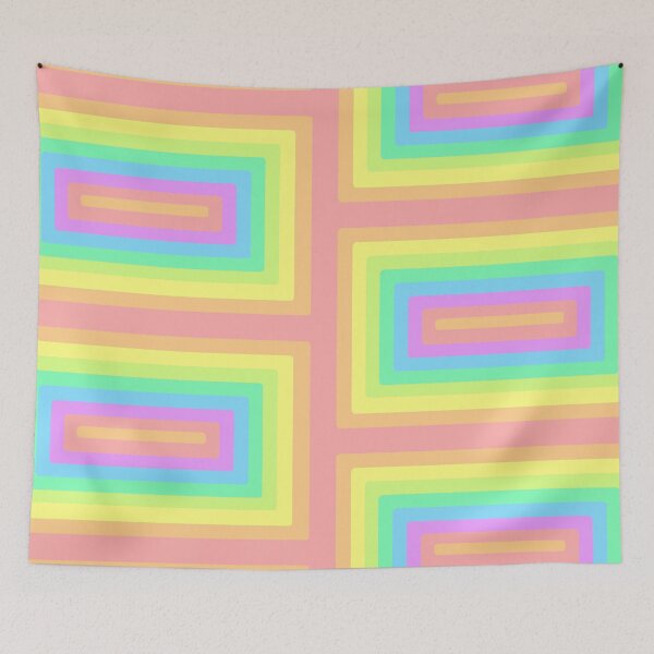 Item preview, rectangular rainbow designed and sold by lexicolor.