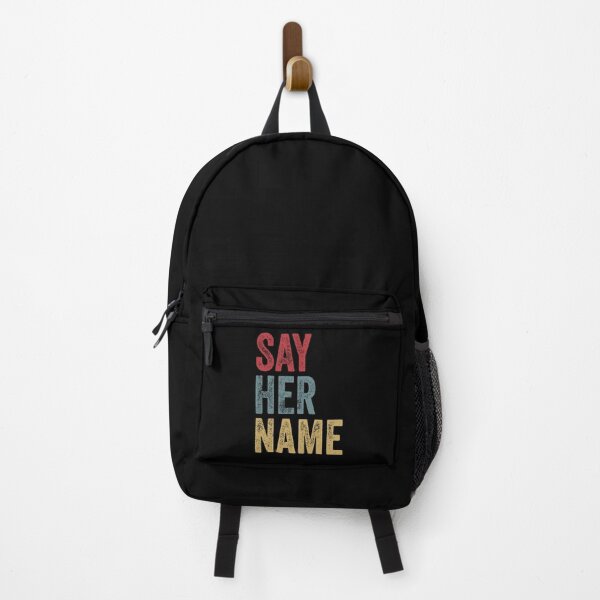 Item preview, Say Her Name Black Activism Social Justice BLM designed and sold by MagicBoutique.