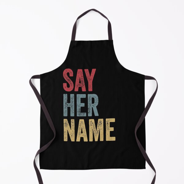 Item preview, Say Her Name Black Activism Social Justice BLM designed and sold by MagicBoutique.