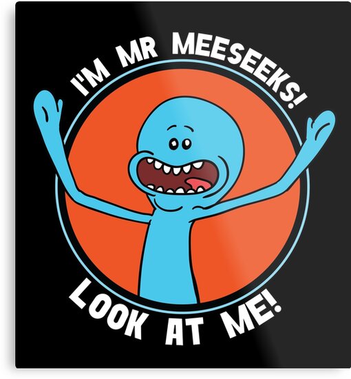 mr meeseeks bobblehead
