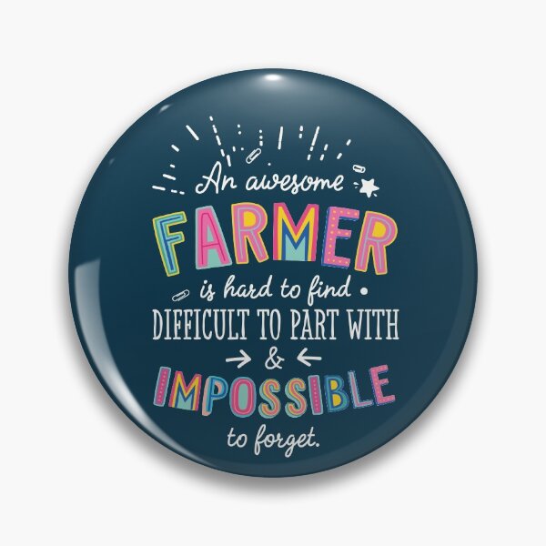 Artikelvorschau, An awesome Farmer Gift Idea - Impossible to Forget Quote entworfen und verkauft von betternotes.
