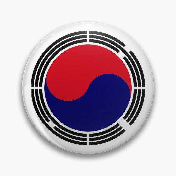 Item preview, Korean Patriot Flag Series designed and sold by Carbon-Fibre Media.