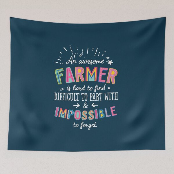 Item preview, An awesome Farmer Gift Idea - Impossible to Forget Quote designed and sold by betternotes.