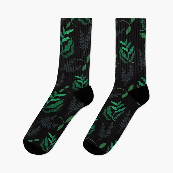 Item preview, Dark Green leaves pattern designed and sold by crikz.