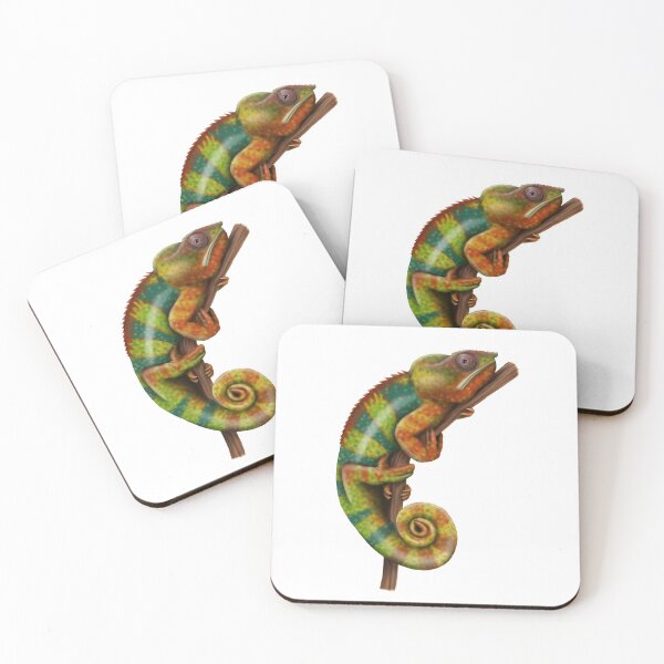 Item preview, Colorful Rainbow Chameleon designed and sold by troyanthonyart.