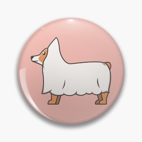 Aperçu de l'œuvre Corgi fantôme créée et vendue par OgyDesign.