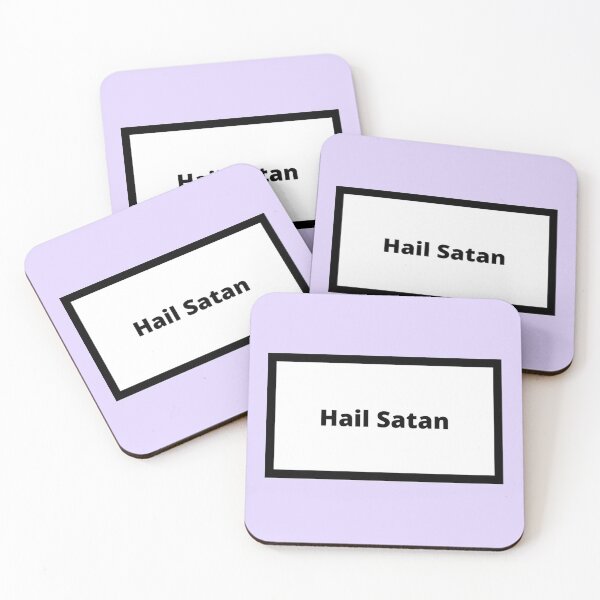 Item preview, Hail satan designed and sold by Omeris.