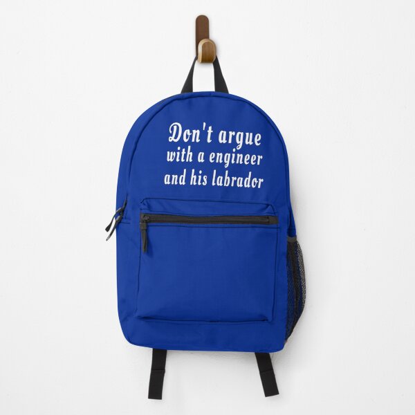 Item preview, Don't argue with a engineer and his labrador blue designed and sold by clewzo.