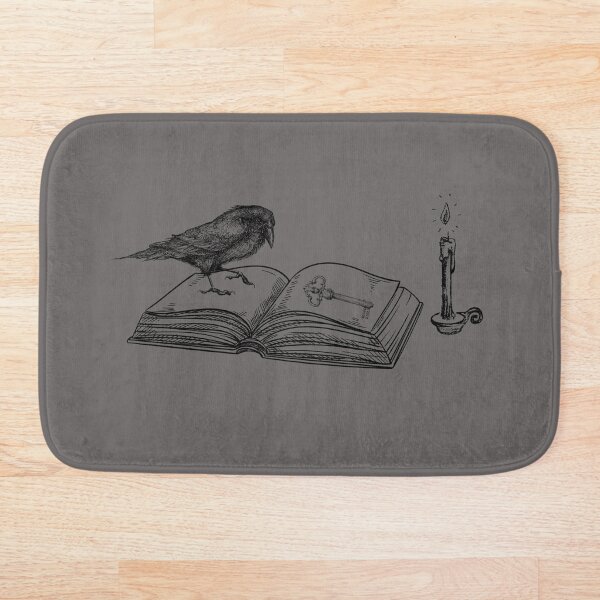 Key to Magic - Grey Bath Mat