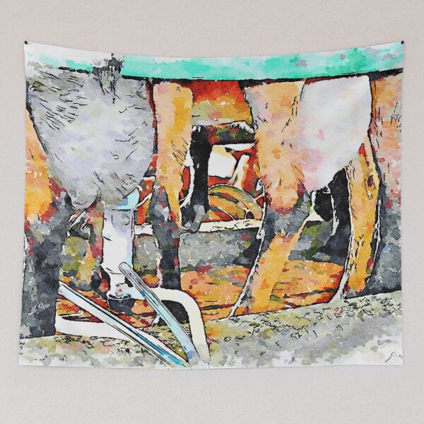 Item preview, Goats at milking designed and sold by Giuseppe Cocco.
