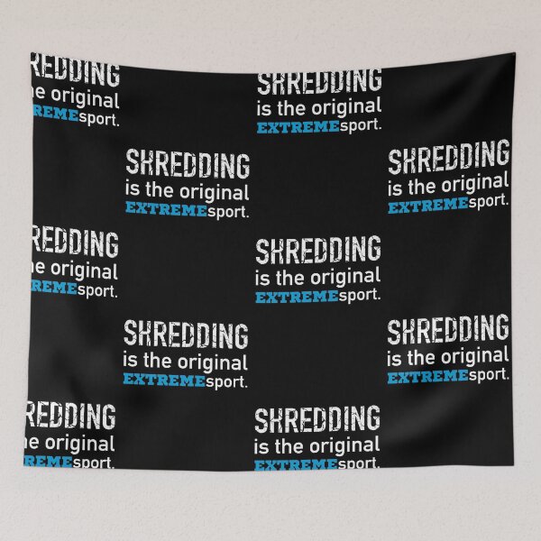 Item preview, snowboard shredding saying  designed and sold by pirminio.