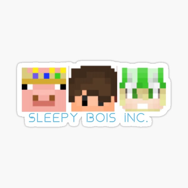 3 Pack TommyInnit, Tubbo, and Wilbur Soot Minecraft Skins Sticker for Sale  by Unlucky ㅤ