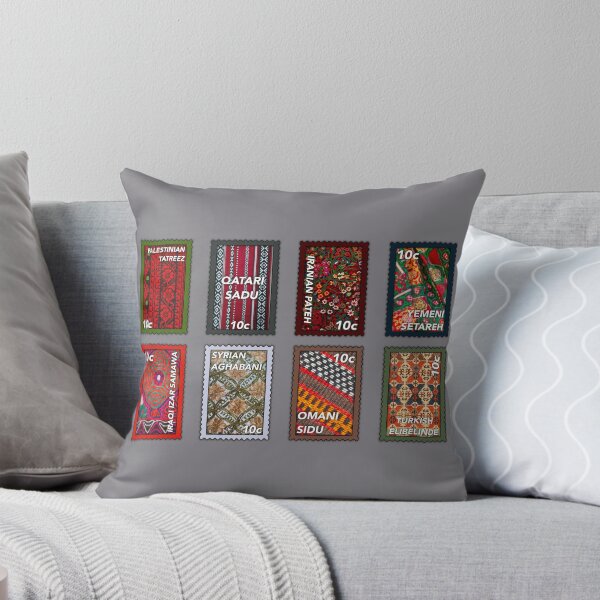 Item preview, Middle Eastern Fabrics Stamps designed and sold by Dania Shoaib.