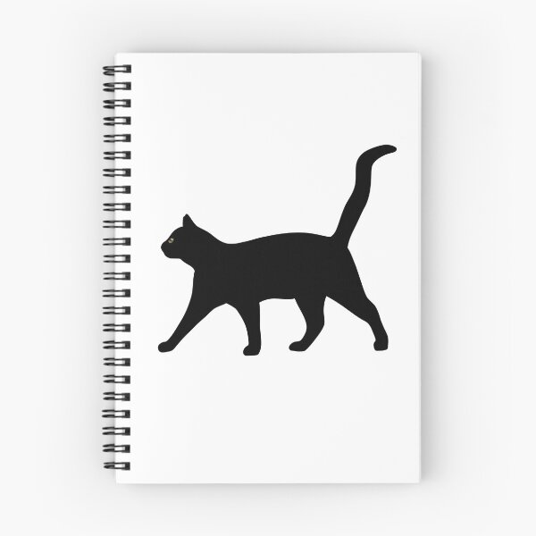 Item preview, Black Cat Walking designed and sold by letteringolivia.