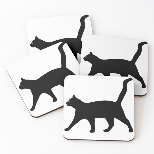 Item preview, Black Cat Walking designed and sold by letteringolivia.