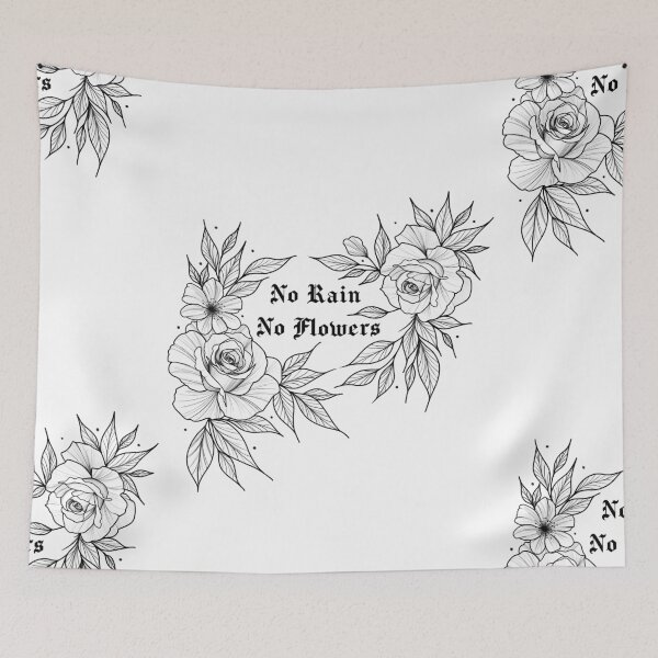 Item preview, No Rain No Flowers designed and sold by KaymieSeven.