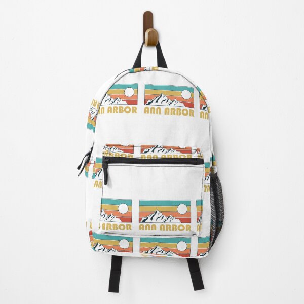 Item preview, Ann Arbor Retro Vintage - Ann Arbor Michigan Mountain Souvenir - Gift - Hometown - Hiking - Nature designed and sold by HappyTees Lab.