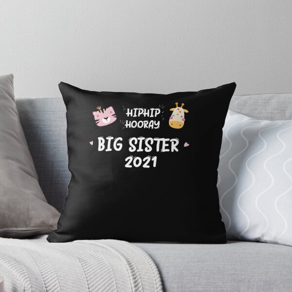 Item preview, big sister 2021 hooray  pregancy announcement designed and sold by Alpmedia.