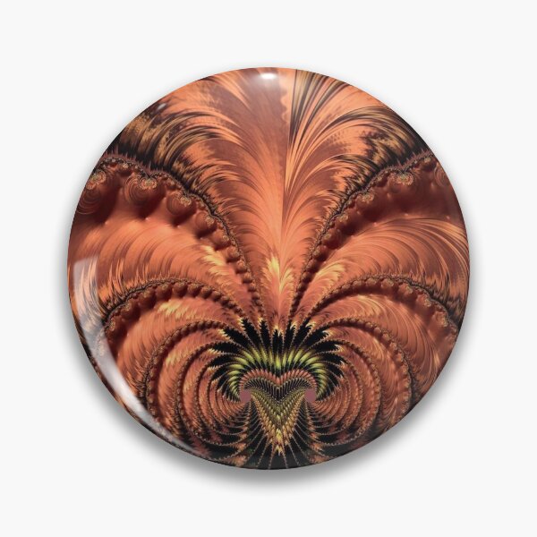 Item preview, Fractal Mardi Gras Feathered Mask designed and sold by IssyDesigns.