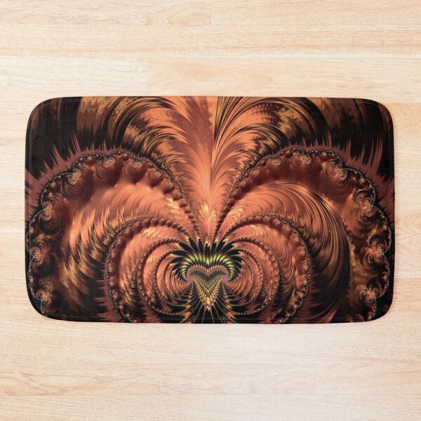 Item preview, Fractal Mardi Gras Feathered Mask designed and sold by IssyDesigns.