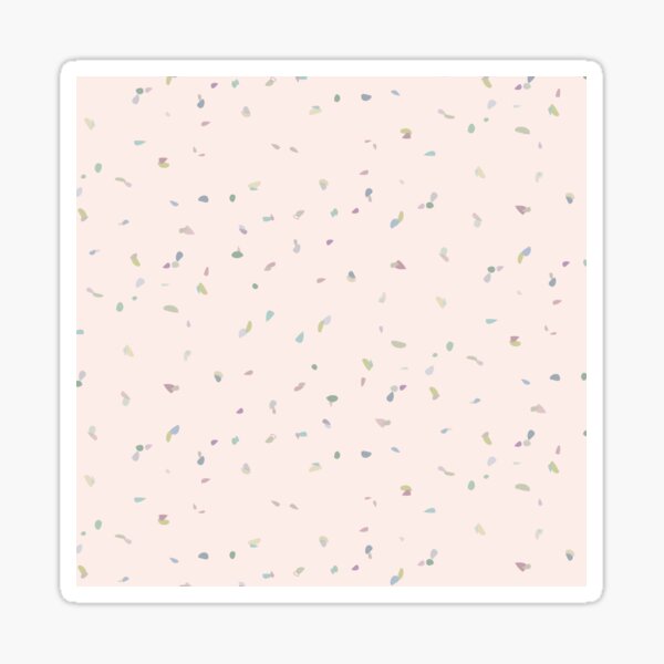 Terrazzo Modern Sweet Terrazzo Speckle Sticker