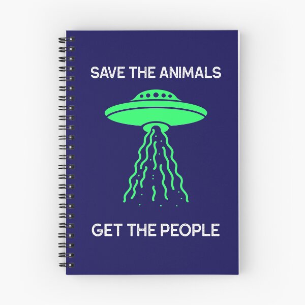 Item preview, Save The Animals UFO designed and sold by Hey-Nice-Shirt.
