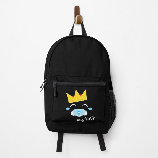 Item preview, Cute Crying Baby With A Crown And A Pacifier My King designed and sold by Paulina Vanlife.
