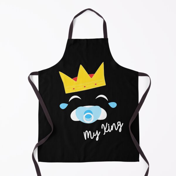 Item preview, Cute Crying Baby With A Crown And A Pacifier My King designed and sold by Paulina Vanlife.