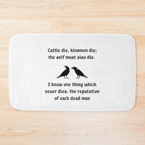 Item preview, Hávamál - Words of wisdom - Viking - Hugin & Munin designed and sold by Norse-Fashion.