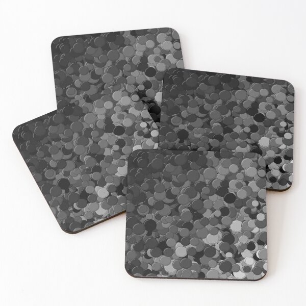 Item preview, Black, White, and Grey Bubbles designed and sold by MathenaArt.