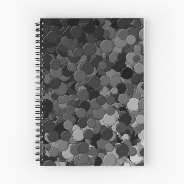 Item preview, Black, White, and Grey Bubbles designed and sold by MathenaArt.