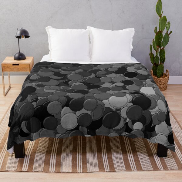 Item preview, Black, White, and Grey Bubbles designed and sold by MathenaArt.