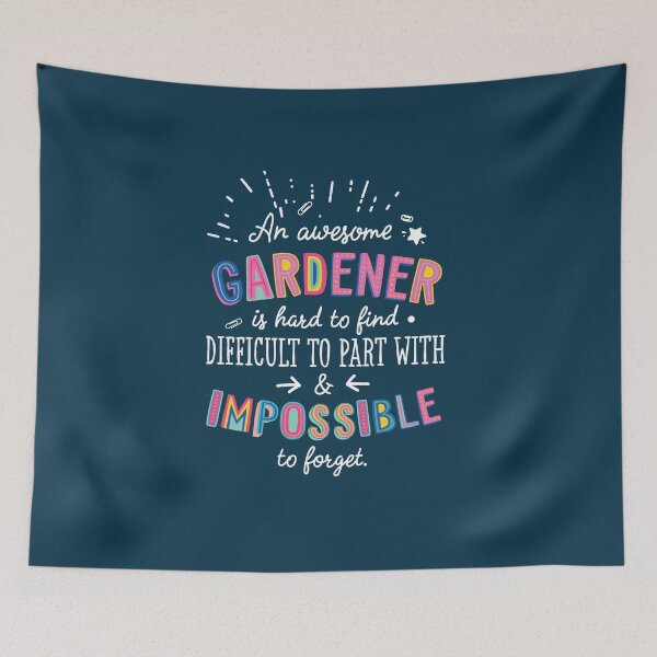 Item preview, An awesome Gardener Gift Idea - Impossible to Forget Quote designed and sold by betternotes.