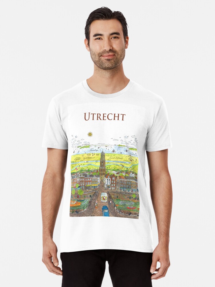 Nauwgezet Chromatisch Groene bonen Utrecht" Premium T-Shirt for Sale by Jiska De Waard | Redbubble