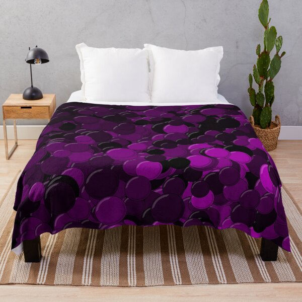 Item preview, Purple Bubbles designed and sold by MathenaArt.